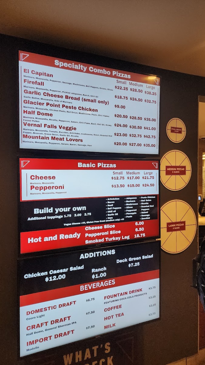 Curry Village Pizza Deck Menu - Image 3